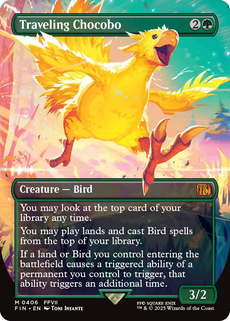 Traveling Chocobo (Borderless) | Local Legends