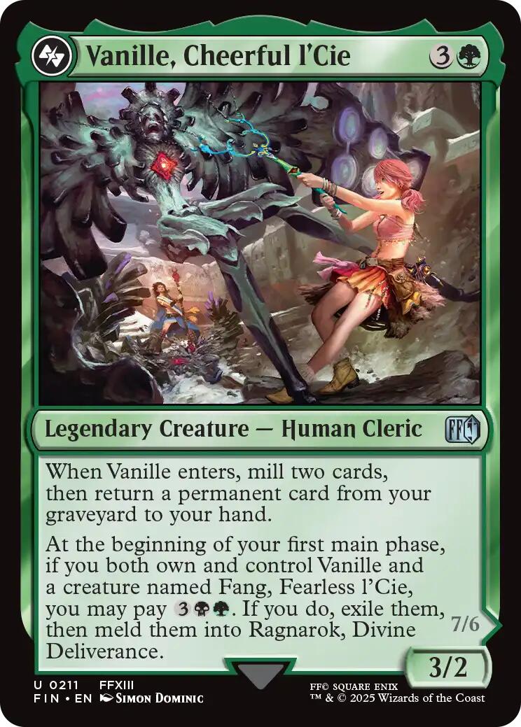 Vanille, Cheerful l'Cie | Local Legends