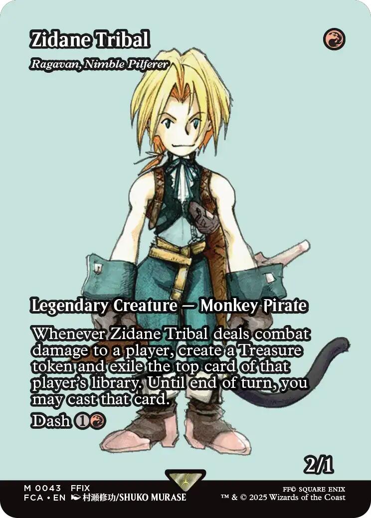 Zidane Tribal - Ragavan, Nimble Pilferer (Showcase) [FINAL FANTASY : Through the Ages] | Local Legends