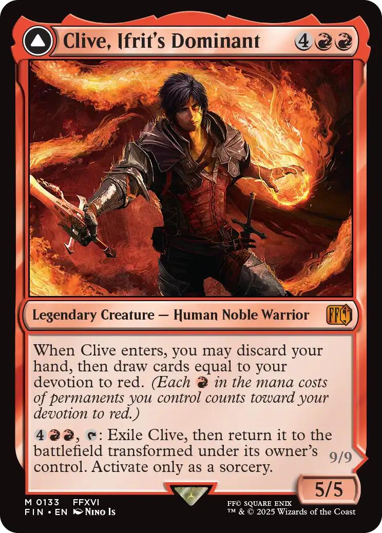 Clive, Ifrit's Dominant // Ifrit, Warden of Inferno [FINAL FANTASY] | Local Legends