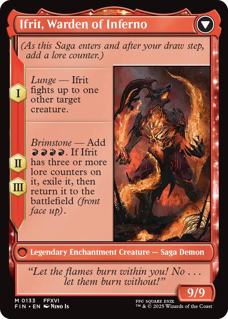 Clive, Ifrit's Dominant // Ifrit, Warden of Inferno [FINAL FANTASY] | Local Legends
