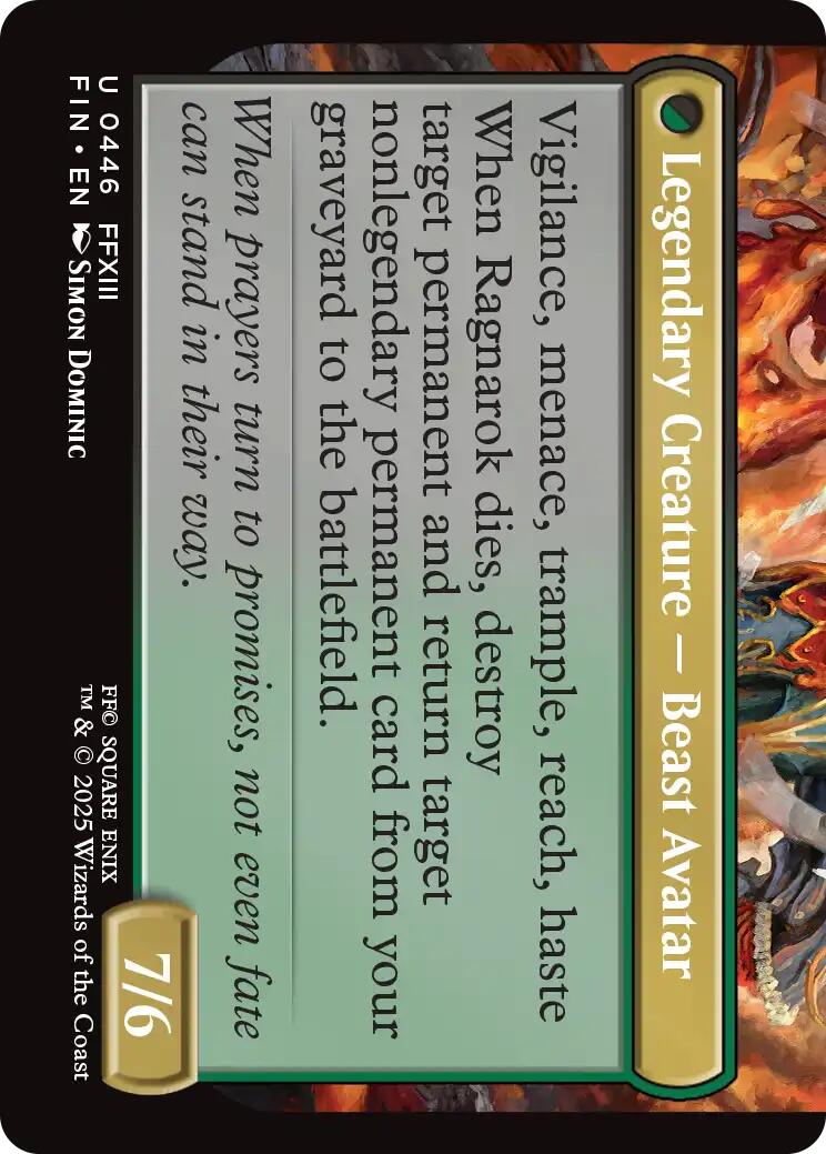Fang, Fearless l'Cie (Extended Art) [FINAL FANTASY] | Local Legends