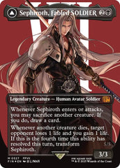 Sephiroth, Fabled SOLDIER // Sephiroth, One-Winged Angel (Borderless) (Surge Foil) [FINAL FANTASY] | Local Legends