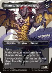 Zenos yae Galvus // Shinryu, Transcendent Rival (Borderless) (Surge Foil) [FINAL FANTASY] | Local Legends