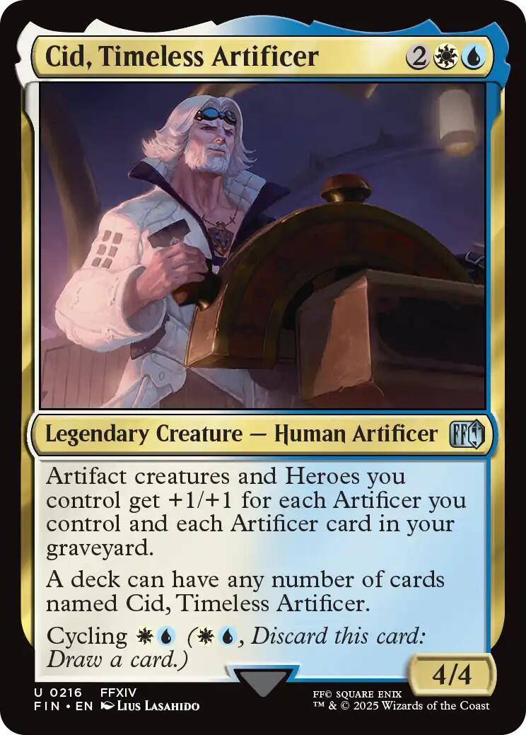 Cid, Timeless Artificer (0216) | Local Legends