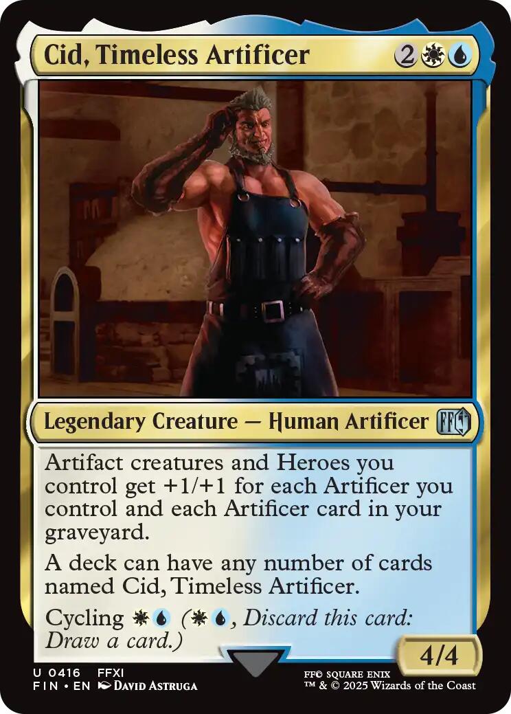 Cid, Timeless Artificer (0416) | Local Legends