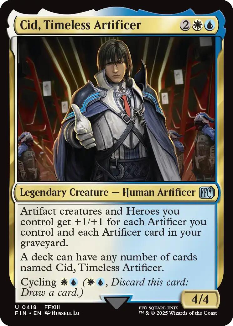 Cid, Timeless Artificer (0418) | Local Legends