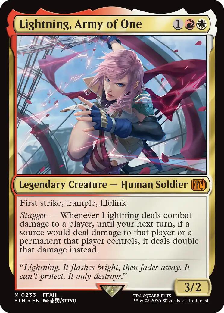 Lightning, Army of One | Local Legends