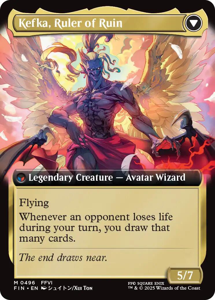 Kefka, Court Mage // Kefka, Ruler of Ruin (Extended Art) [FINAL FANTASY] | Local Legends