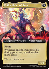 Kefka, Court Mage // Kefka, Ruler of Ruin (Extended Art) [FINAL FANTASY] | Local Legends