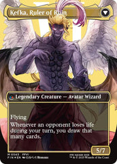 Kefka, Court Mage // Kefka, Ruler of Ruin (Borderless) (Surge Foil) [FINAL FANTASY] | Local Legends