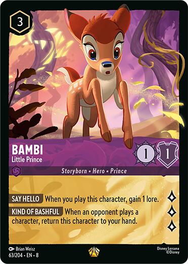 Bambi - Little Prince (63/204) [Reign of Jafar] | Local Legends