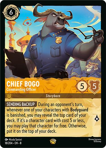 Chief Bogo - Commanding Officer (18/204) [Reign of Jafar] | Local Legends