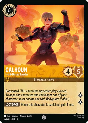 Calhoun - Hard-Nosed Leader (32/204) [Reign of Jafar] | Local Legends