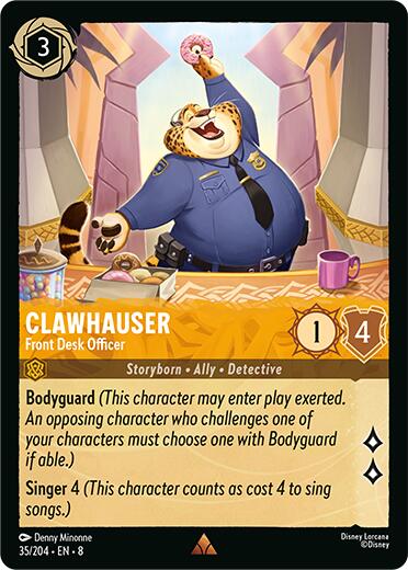 Clawhauser - Front Desk Officer (35/204) [Reign of Jafar] | Local Legends