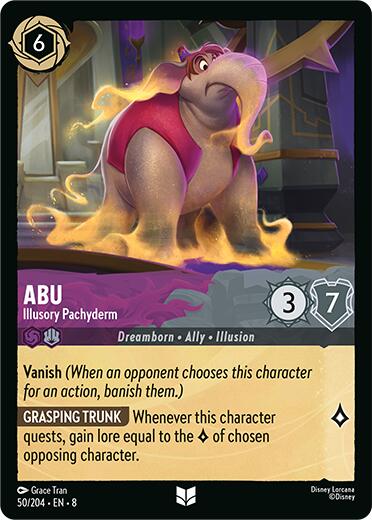 Abu - Illusory Pachyderm (50/204) [Reign of Jafar] | Local Legends