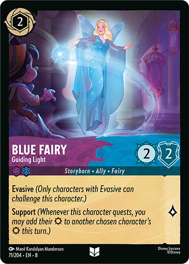 Blue Fairy - Guiding Light (71/204) [Reign of Jafar] | Local Legends