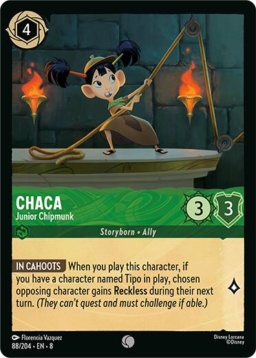 Chaca - Junior Chipmunk (88/204) [Reign of Jafar] | Local Legends