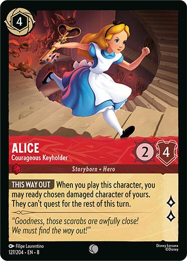 Alice - Courageous Keyholder (127/204) [Reign of Jafar] | Local Legends