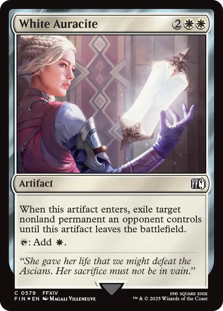 White Auracite (Surge Foil) [FINAL FANTASY] | Local Legends