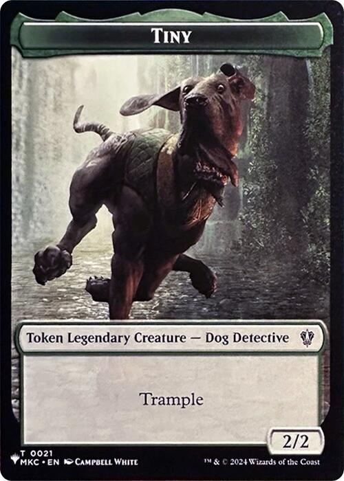Tiny // City's Blessing Double-Sided Token [Secret Lair Drop Series] | Local Legends