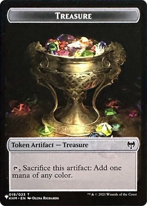Treasure // Egg Double-Sided Token [Secret Lair Drop Series] | Local Legends