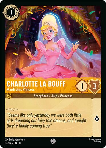 Charlotte La Bouff - Madri Gras Princess (8/204) [Reign of Jafar] | Local Legends