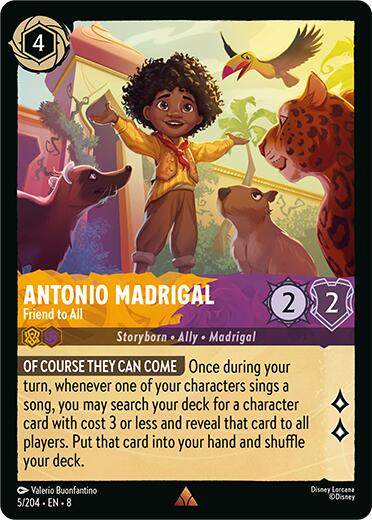 Antonio Madrigal - Friend to All (5/204) [Reign of Jafar] | Local Legends