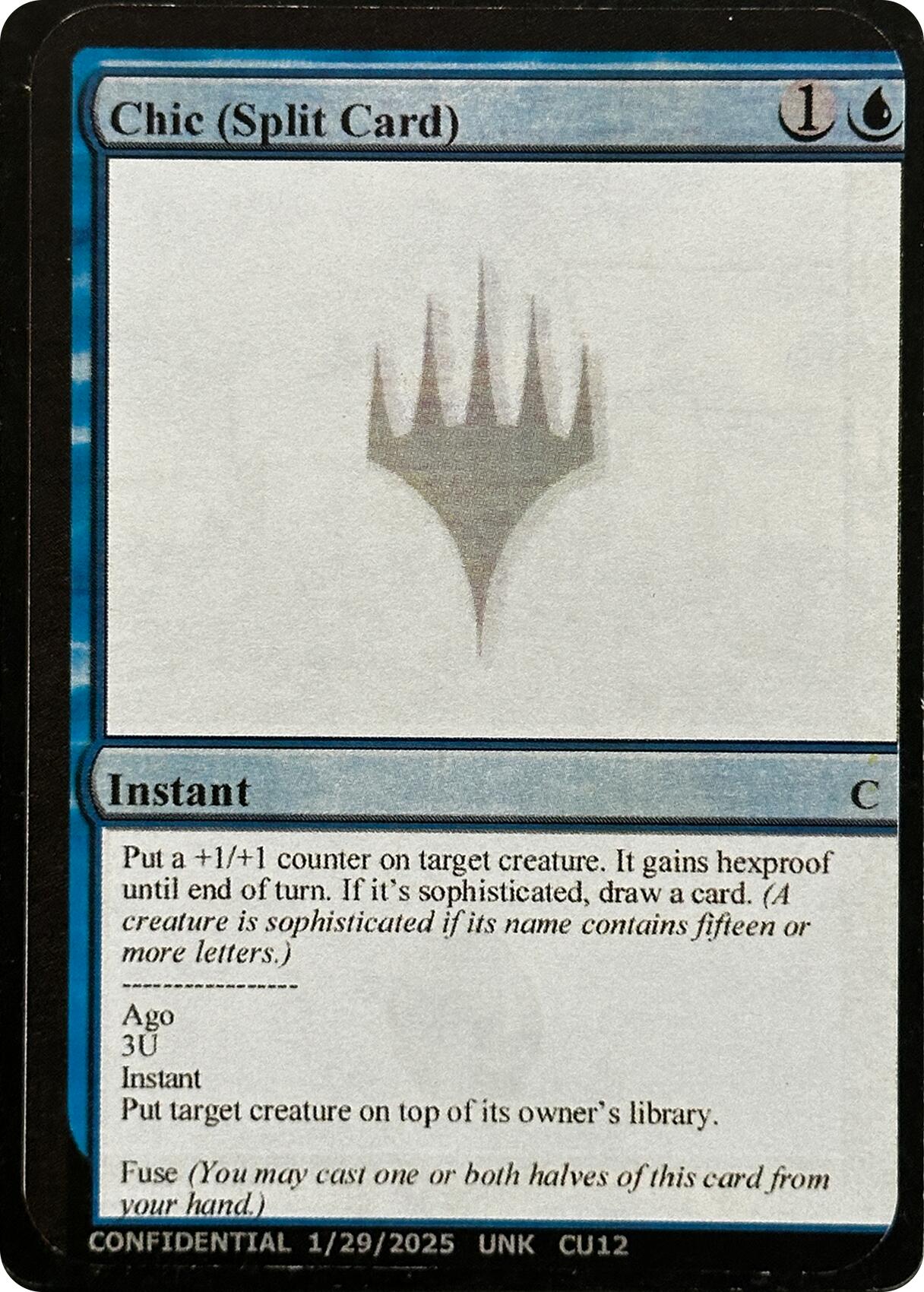 Chic (Split Card) [Unknown Event] | Local Legends