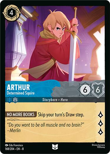 Arthur - Determined Squire (168/204) [Reign of Jafar] | Local Legends