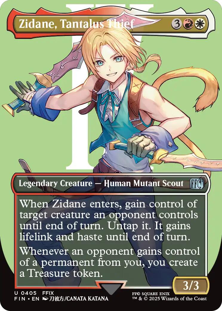 Zidane, Tantalus Thief (Borderless) | Local Legends