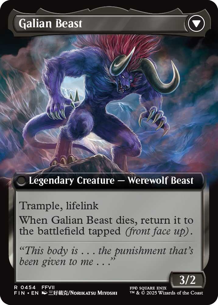 Vincent Valentine // Galian Beast (Extended Art) [FINAL FANTASY] | Local Legends