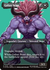 Vincent Valentine // Galian Beast (Borderless) (Surge Foil) [FINAL FANTASY] | Local Legends
