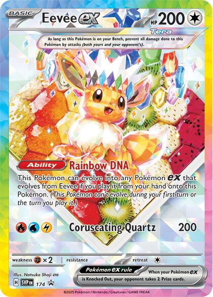 Eevee ex (174) [Scarlet & Violet: Black Star Promos] | Local Legends