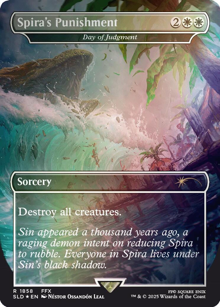 Spira's Punishment - Day of Judgment (Rainbow Foil) [Secret Lair Drop Series] | Local Legends