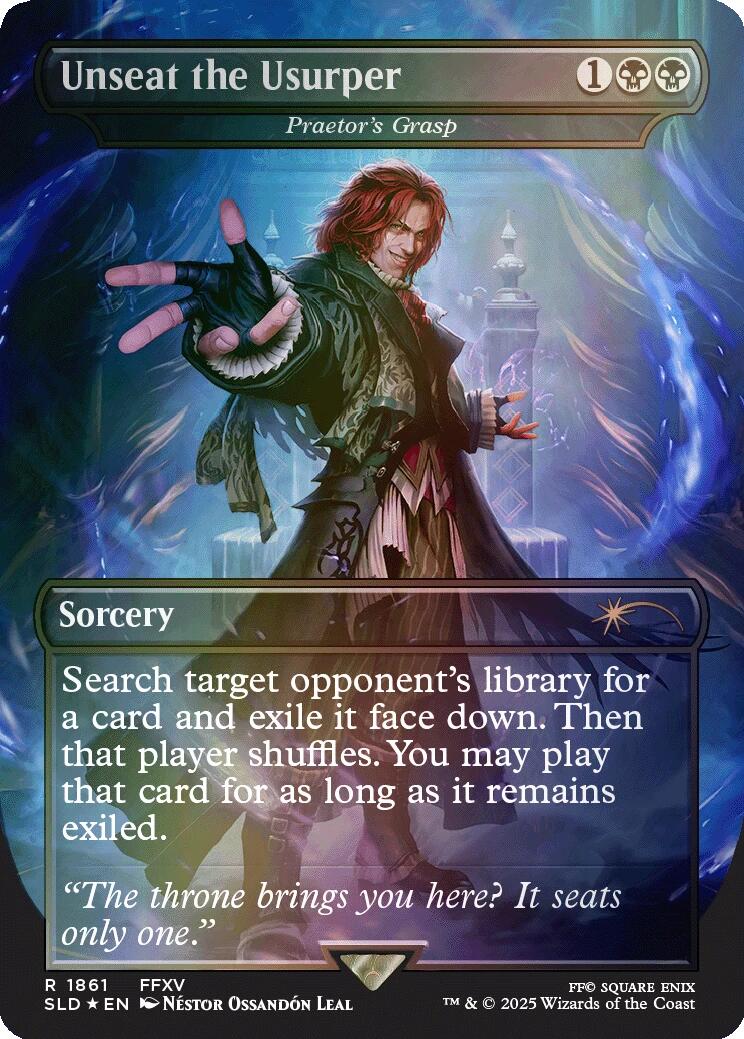 Unseat the Usurper - Praetor's Grasp (Rainbow Foil) [Secret Lair Drop Series] | Local Legends