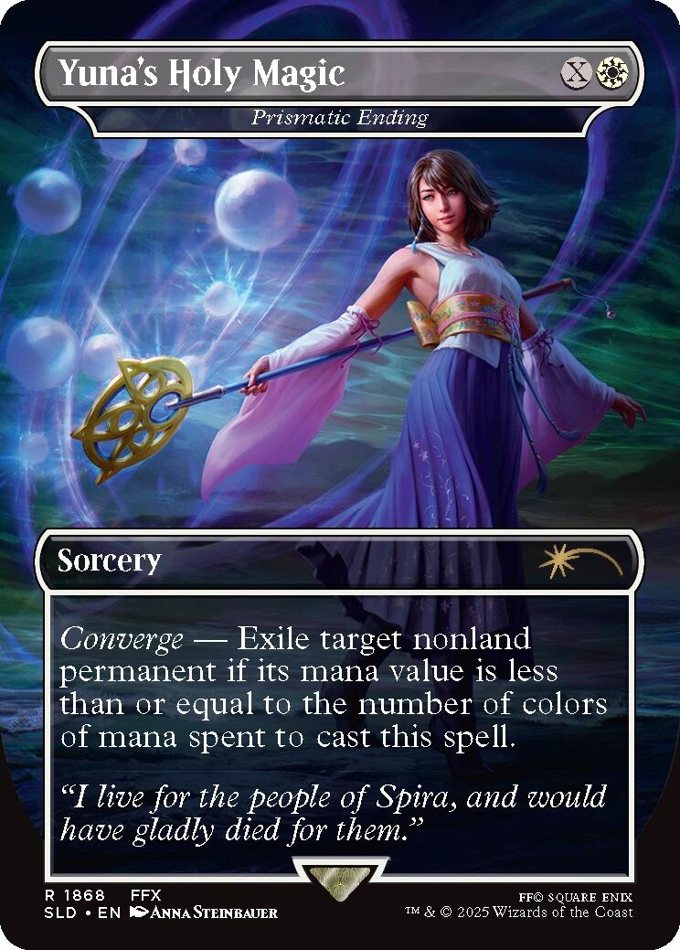 Yuna's Holy Magic - Prismatic Ending [Secret Lair Drop Series] | Local Legends