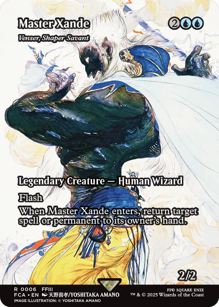 Master Xande - Venser, Shaper Savant (Showcase) [FINAL FANTASY : Through the Ages] | Local Legends