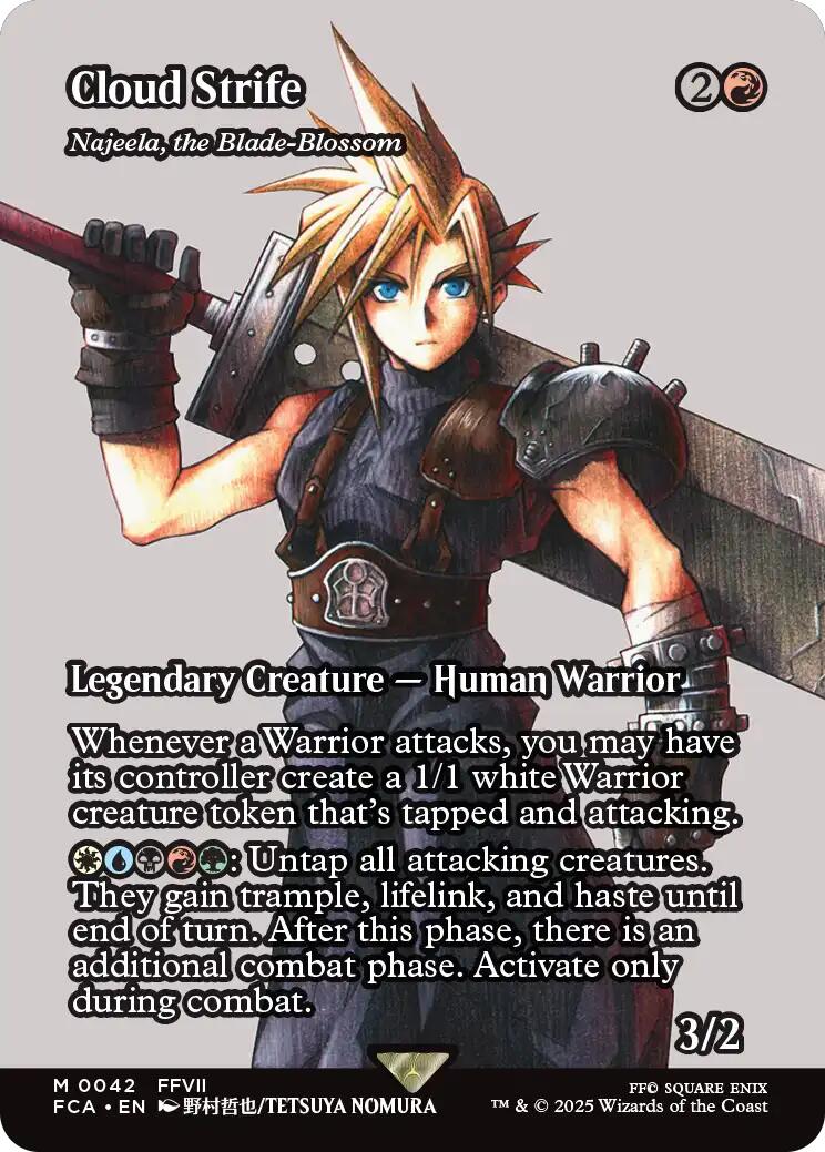 Cloud Strife - Najeela, the Blade-Blossom (Showcase) [FINAL FANTASY : Through the Ages] | Local Legends