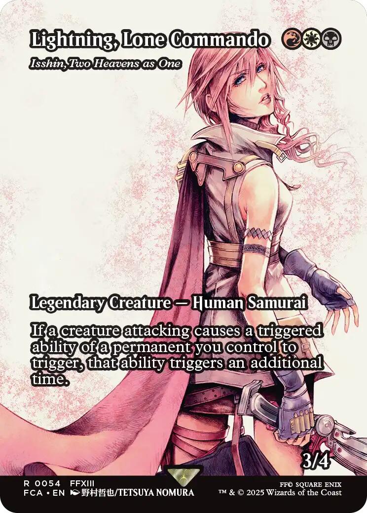 Lightning, Lone Commando - Isshin, Two Heavens as One (Showcase) [FINAL FANTASY : Through the Ages] | Local Legends