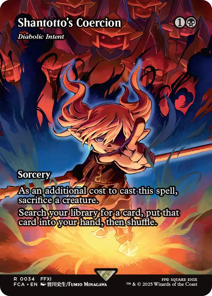 Shantotto's Coercion - Diabolic Intent (Showcase) [FINAL FANTASY : Through the Ages] | Local Legends