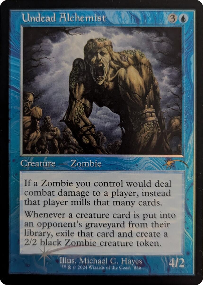 Undead Alchemist (Retro Frame) [Secret Lair Drop Series] | Local Legends