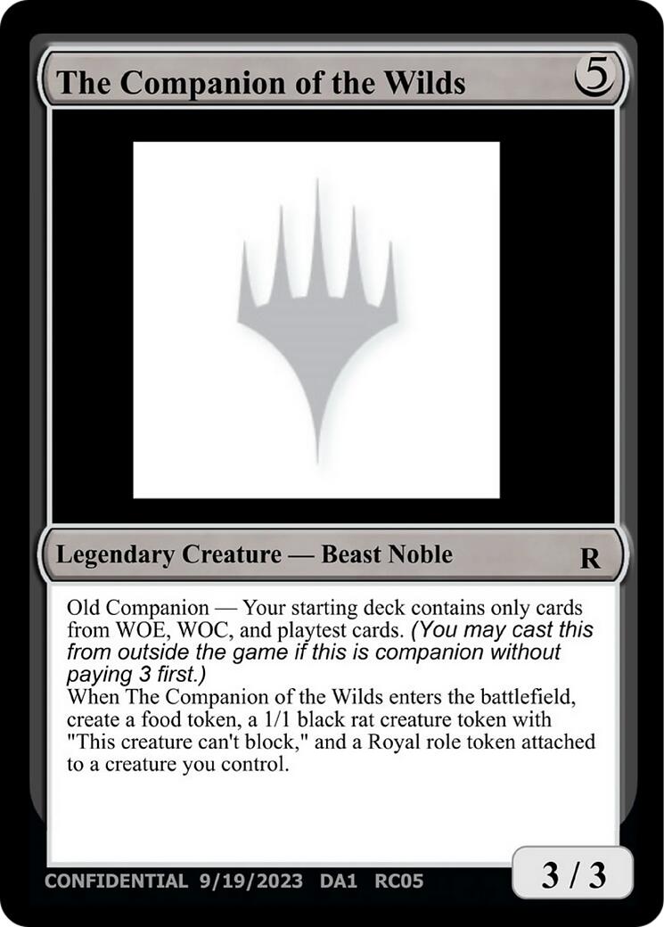 The Companion of the Wilds [Unknown Event] | Local Legends