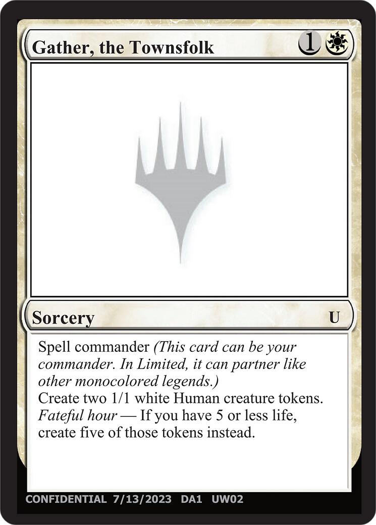 Gather, the Townsfolk [Unknown Event] | Local Legends