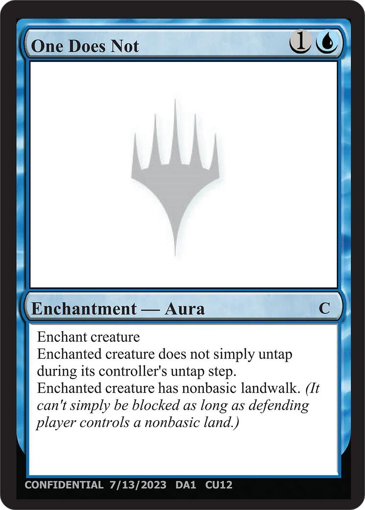 One Does Not [Unknown Event] | Local Legends