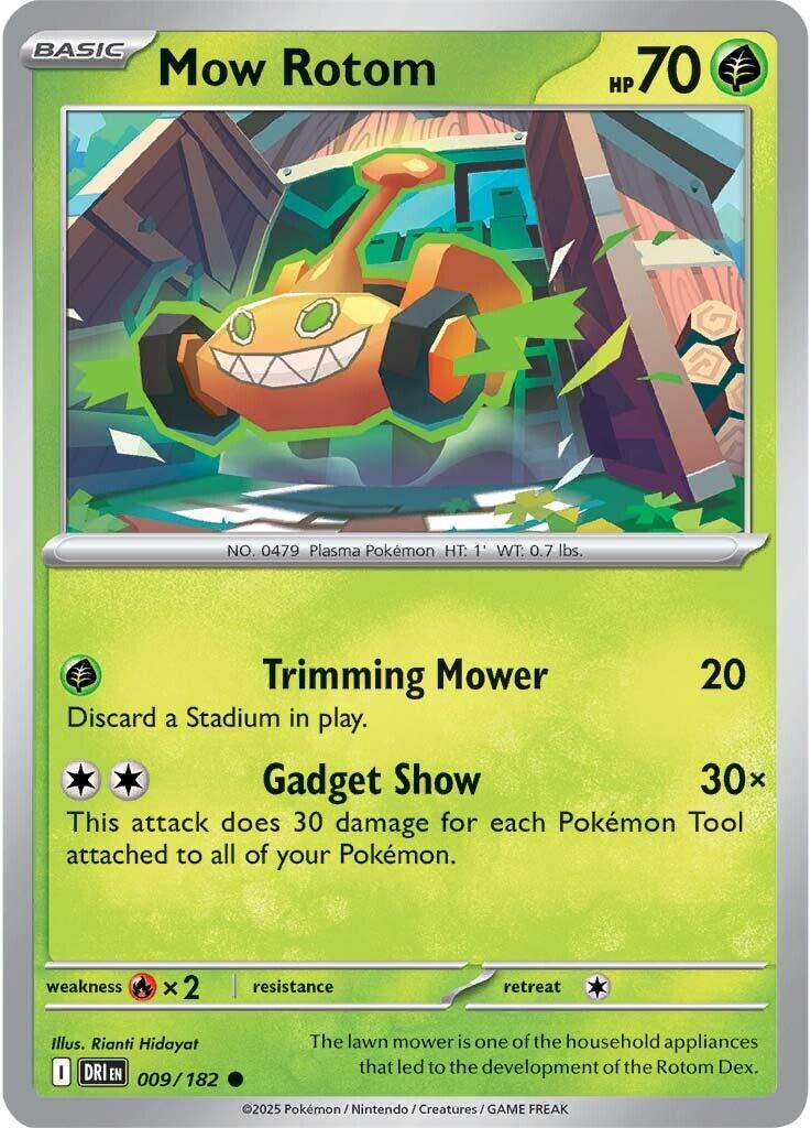 Mow Rotom (009/182) [Scarlet & Violet: Destined Rivals] | Local Legends