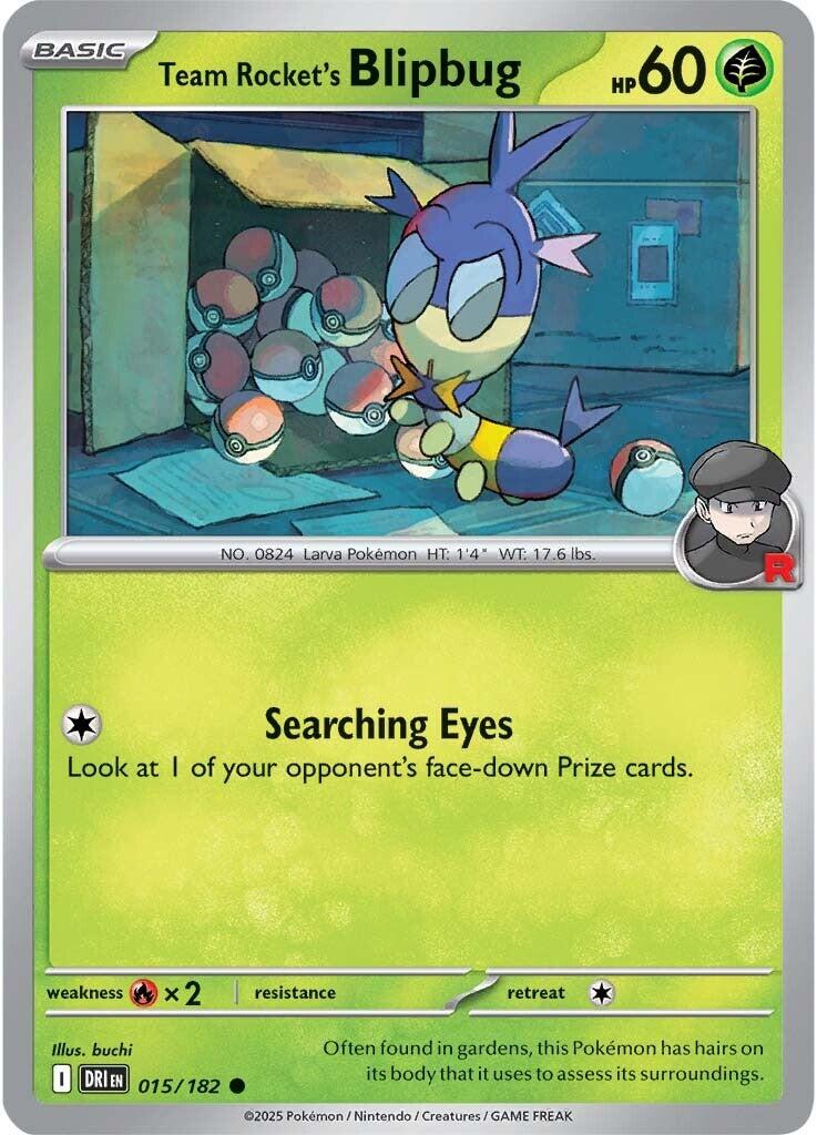 Team Rocket's Blipbug (015/182) [Scarlet & Violet: Destined Rivals] | Local Legends