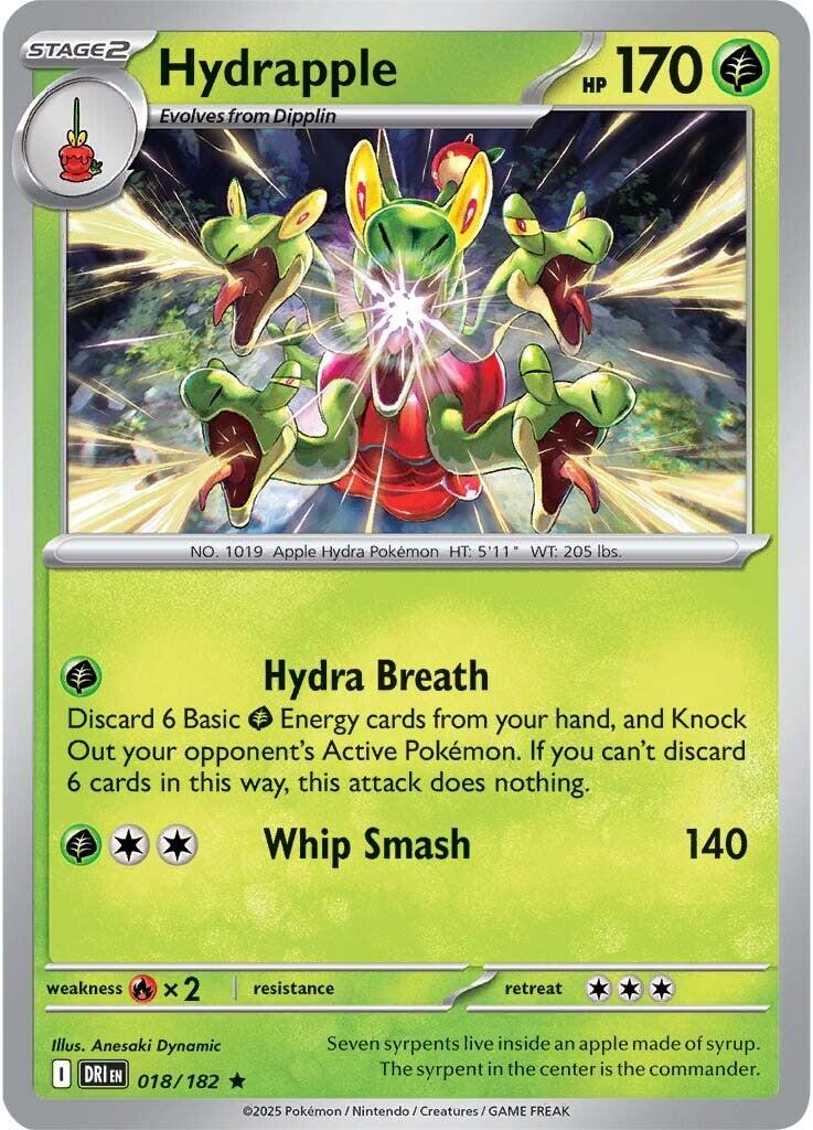 Hydrapple (018/182) [Scarlet & Violet: Destined Rivals] | Local Legends