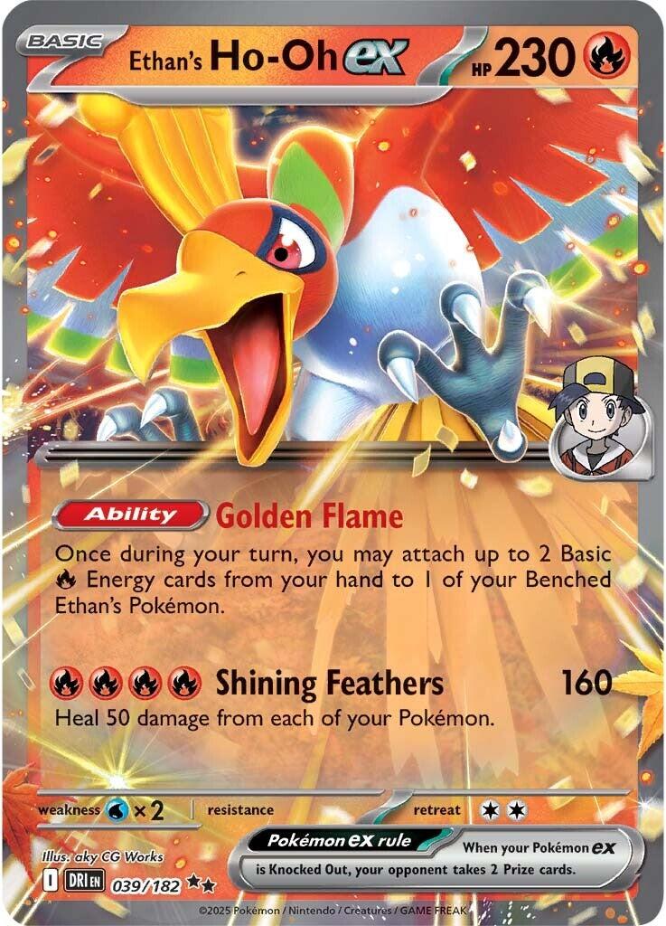 Ethan's Ho-Oh ex (039/182) [Scarlet & Violet: Destined Rivals] | Local Legends