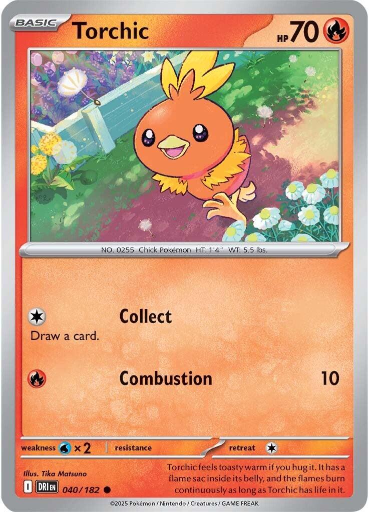 Torchic (040/182) [Scarlet & Violet: Destined Rivals] | Local Legends